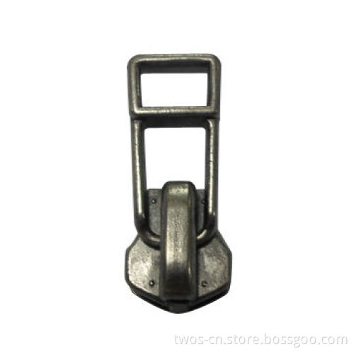 Metal zipper sliders, made of alloy, reach environmental requirements, OEM/ODM services are welcome